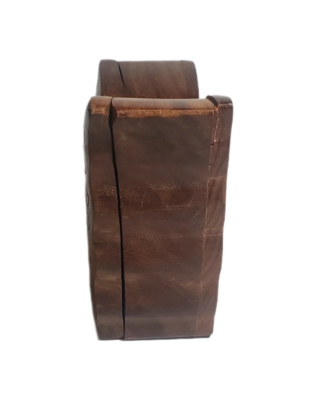 Hand-carved Wooden Butterfly Puzzle Box | Trinket Box Secret Compartment Box NWT